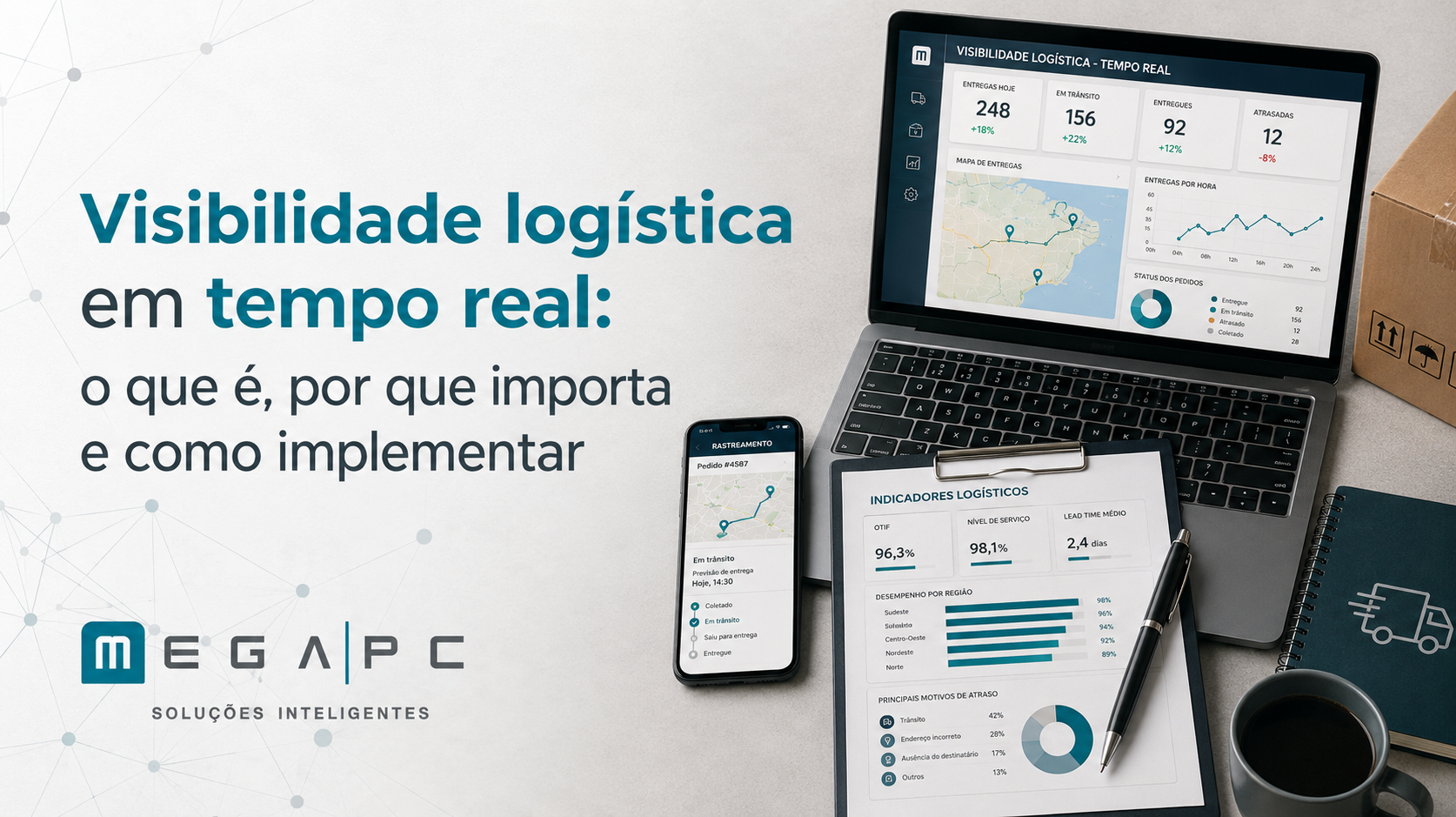 Visibilidade logística em tempo real
